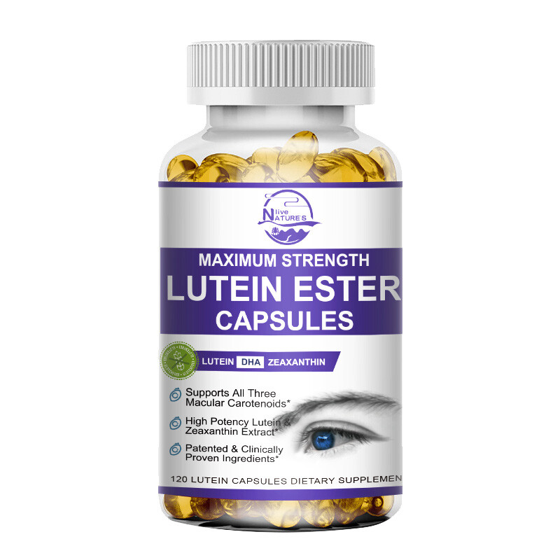 Eye Health 120 Capsules Lutein Ester Zeaxanthin Vision Health Eye Support 120pc