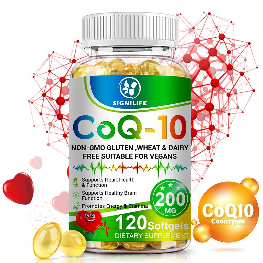 CoQ10 Coenzyme Q10 300mg 120 Capsules Heart Support NON GMO-