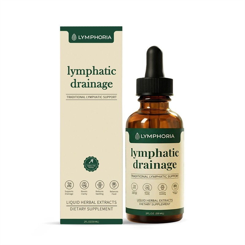 New Lymphoria – Lymphatic Drainage Bloat Relief – Detox, & Immune Support 59ml