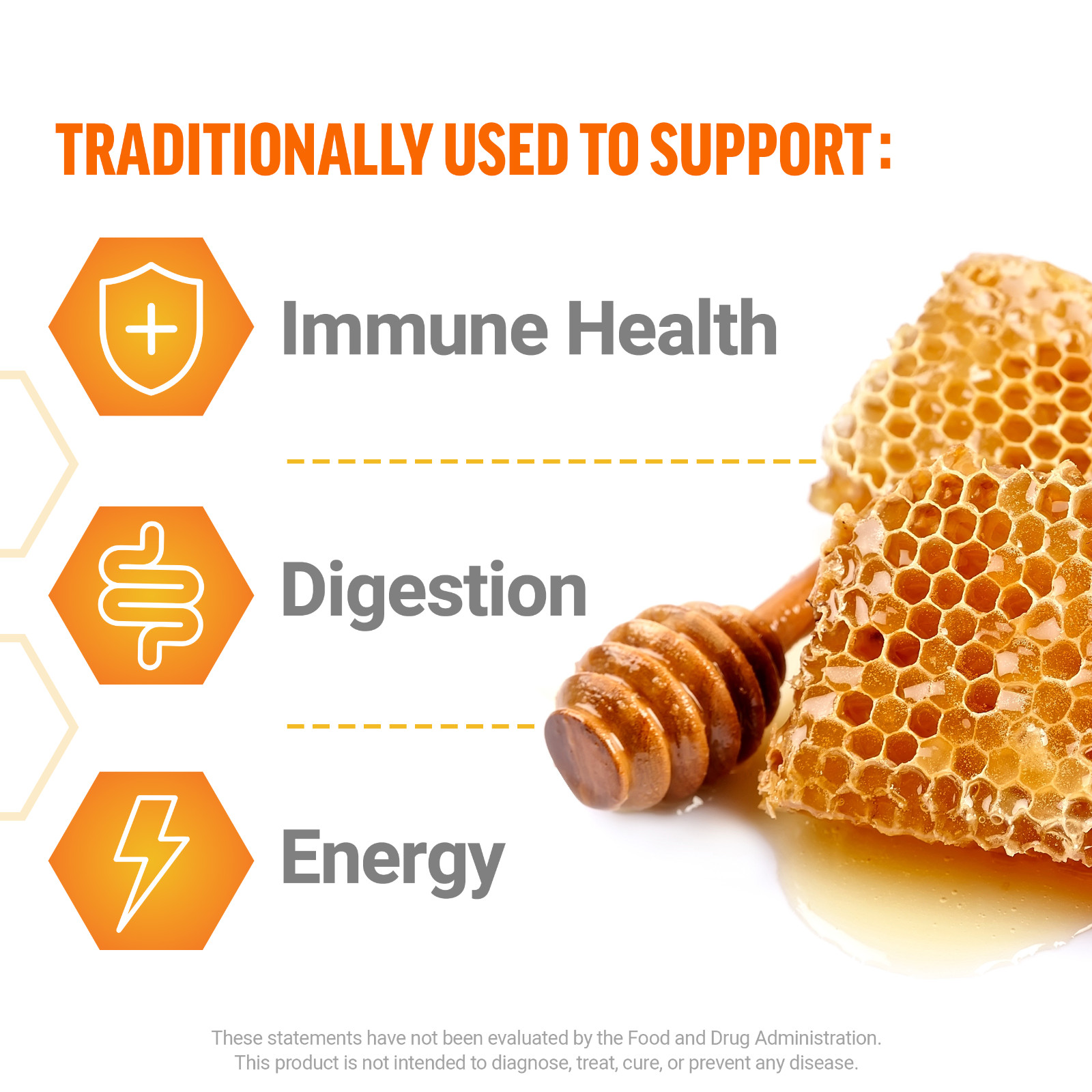 Force Factor Royal Manuka Honey MGO 130 Immune Digestion Energy 60 Soft Chews