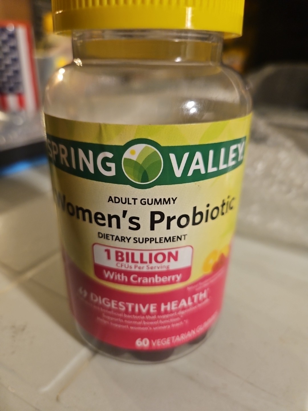 Spring Valley Women’s Probiotic 60 Vegetarian Gummies Adult Gummy – Exp 4/26