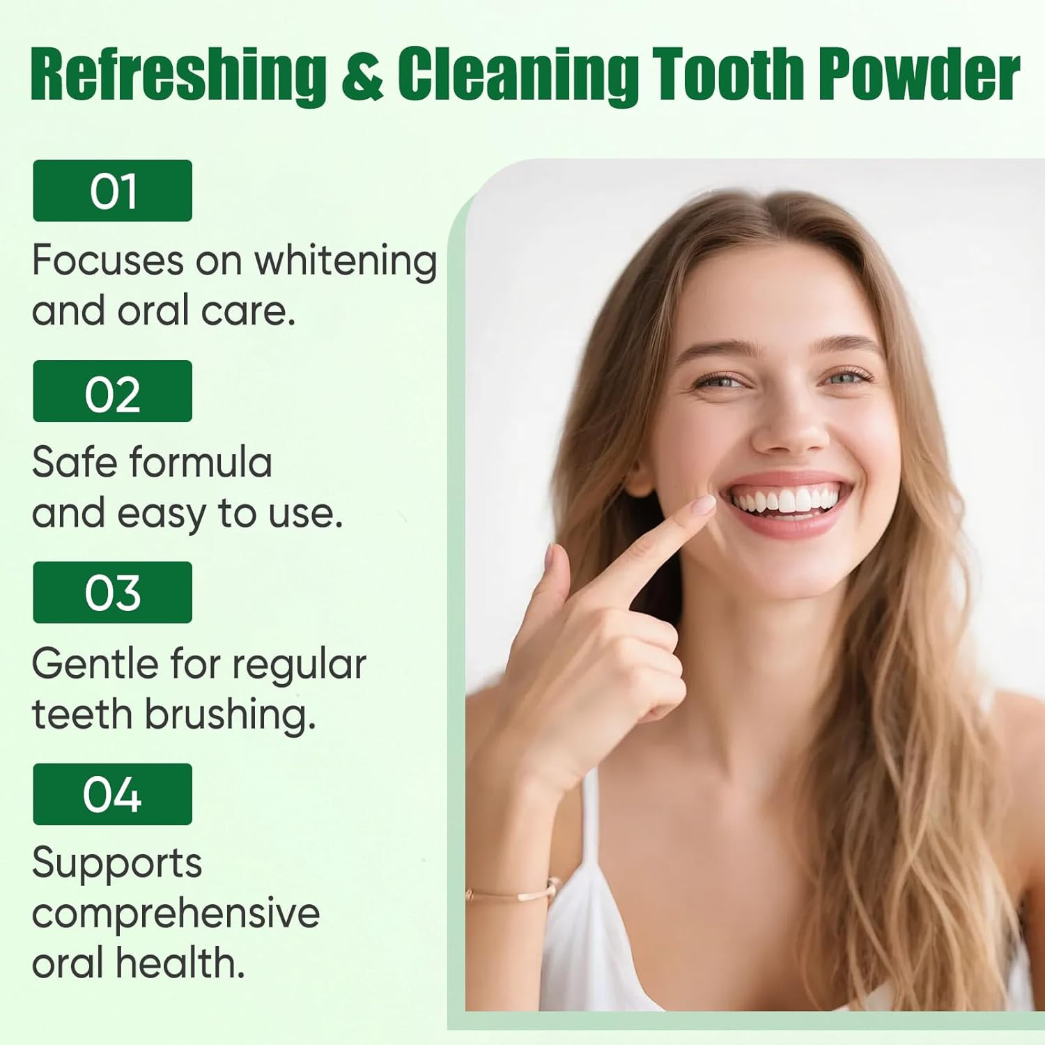 Collagen Powder for Gums Collagens Tooth Powder Smile Strengthening Collagen P
