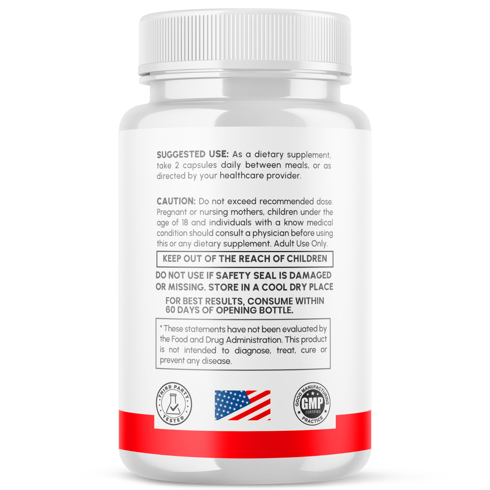 (1 Pack) Gluco+ Advanced Support Blood Sugar Supplement Gluco + 60 Capsules