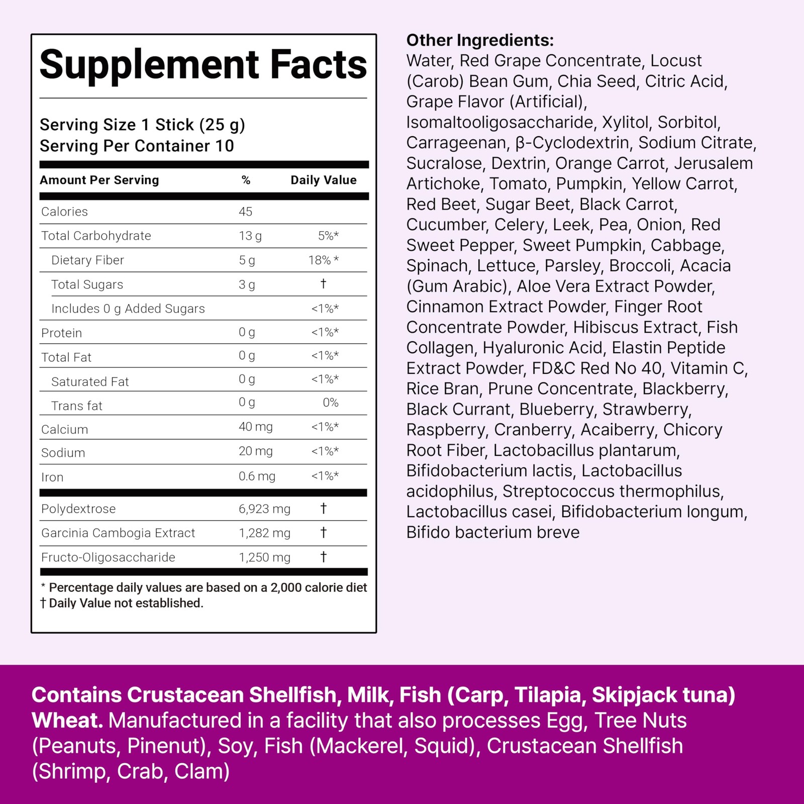 FOODOLOGY Coleology Bowel Movement Jelly Grape & Prune – Prebiotic Fiber Supp…