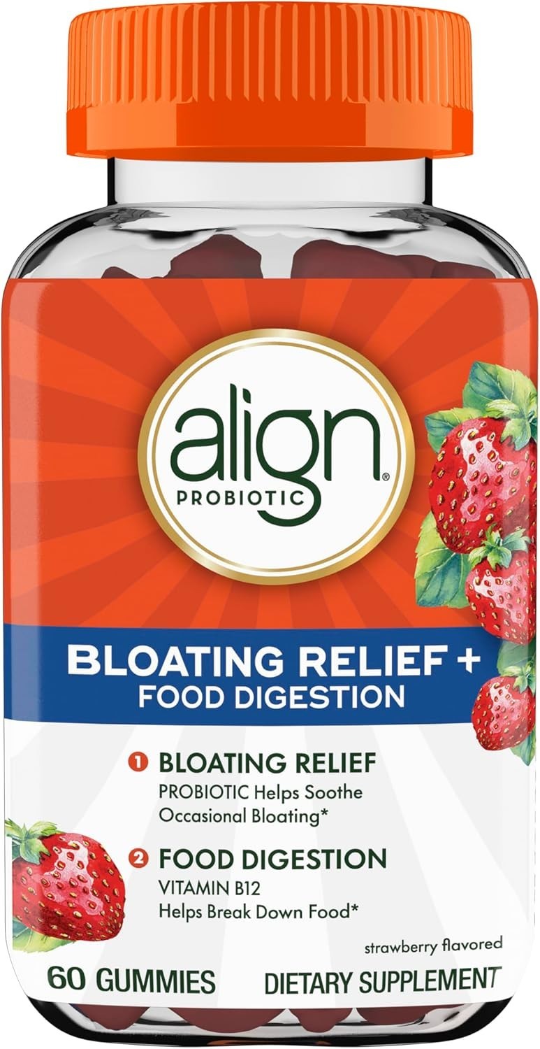 Align Bloating and Digestion Gummies, 60 CT
