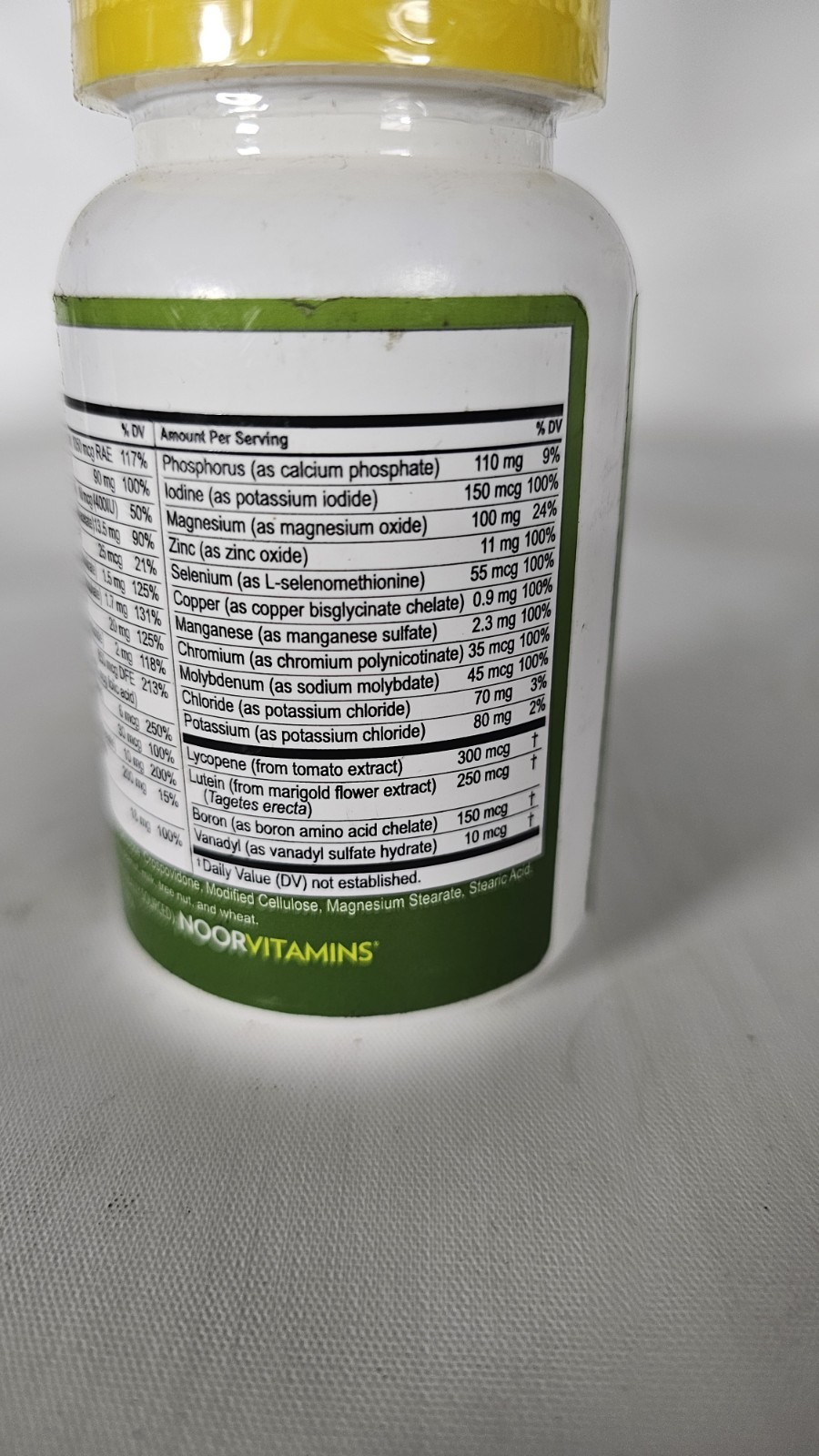Noor Vitamins , Daily Multivitamin, 60 Count (Pack of 1) Exp: 08/2027