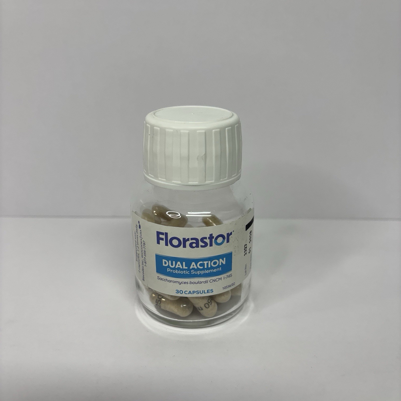 Florastor Dual Action Probiotic Supplement 30 Capsules Exp 01/2028 Sealed New