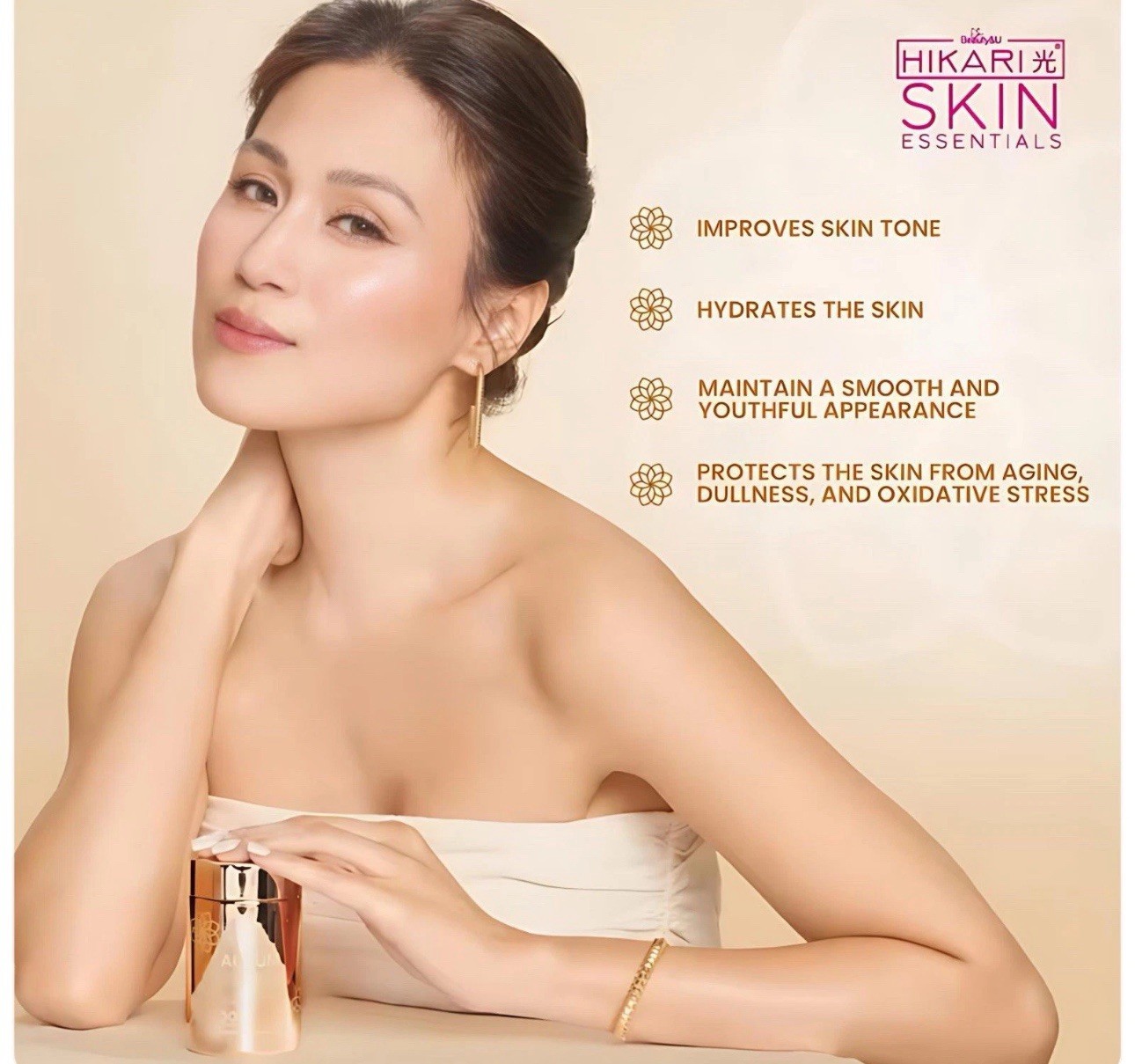 Hikari Aurum S-Acetyl Glutathione Sakura White Tomato Ceramide 30 Capsules