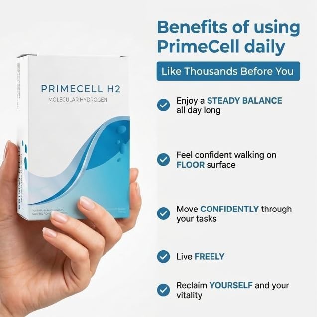 Prime Cell H2 By Amala Health, Hydrogen Tablets – 45 Count Free Shipping