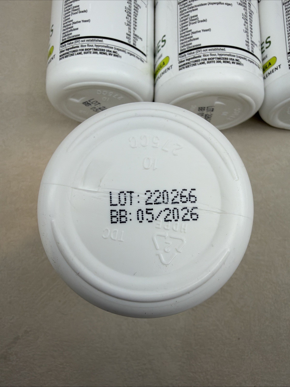 4 Pack Bioptimizers Masszymes 1k Caps Advanced Proteolytic Enzyme 4.0 SEALED