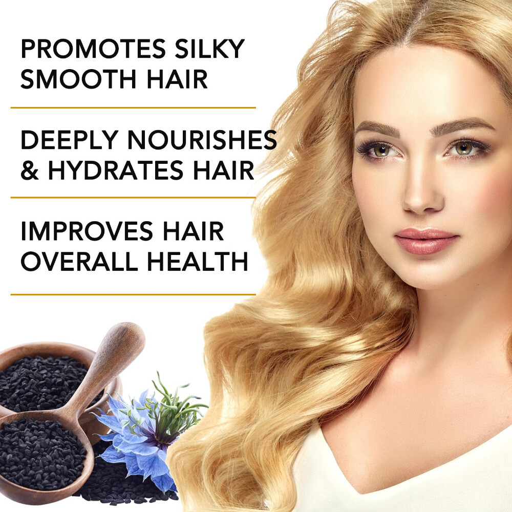 Black Seed Oil 120 Capsule Organic Cold Pressed Cumin Nigella Sativa Softgel Cap
