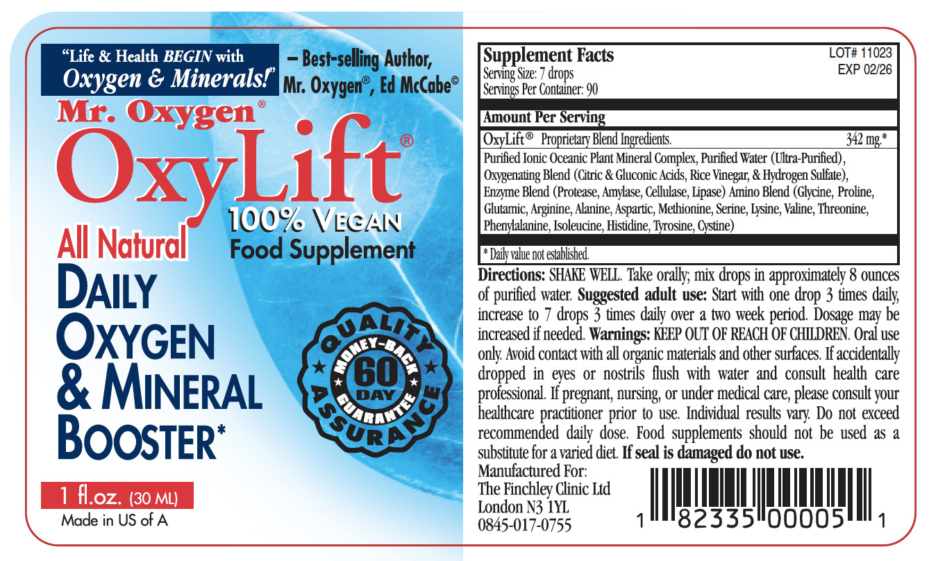 Mr. Oxygen’s OxyLift All Natural Oxygen & Mineral Booster 1 fl. oz.