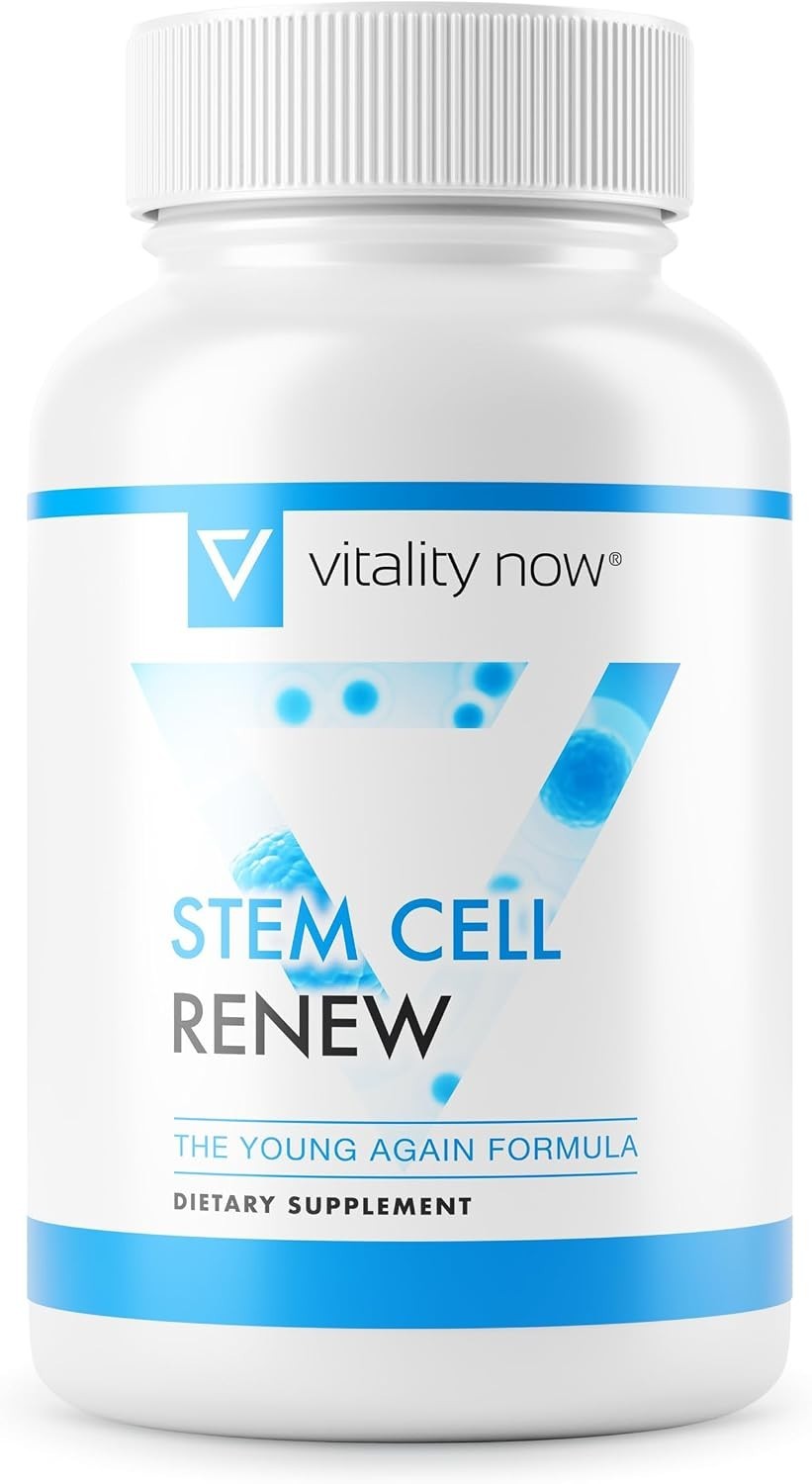 Stem Cell Renew: Natural Booster for Youthful Energy & Sharp Mental Clarity