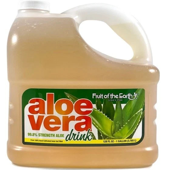 Fruit of the Earth Aloe Vera Wellness Beverage, 128 fl oz