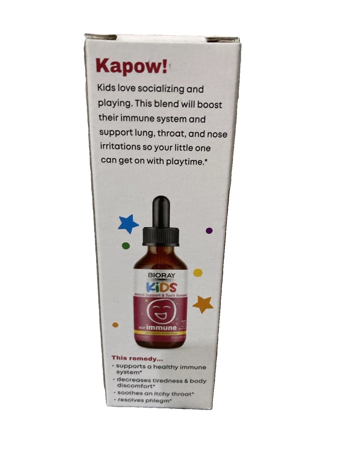 Kids, Immune Support & Toxin Remover, Blueberry, 2 fl oz (60 ml) Expires 12/28