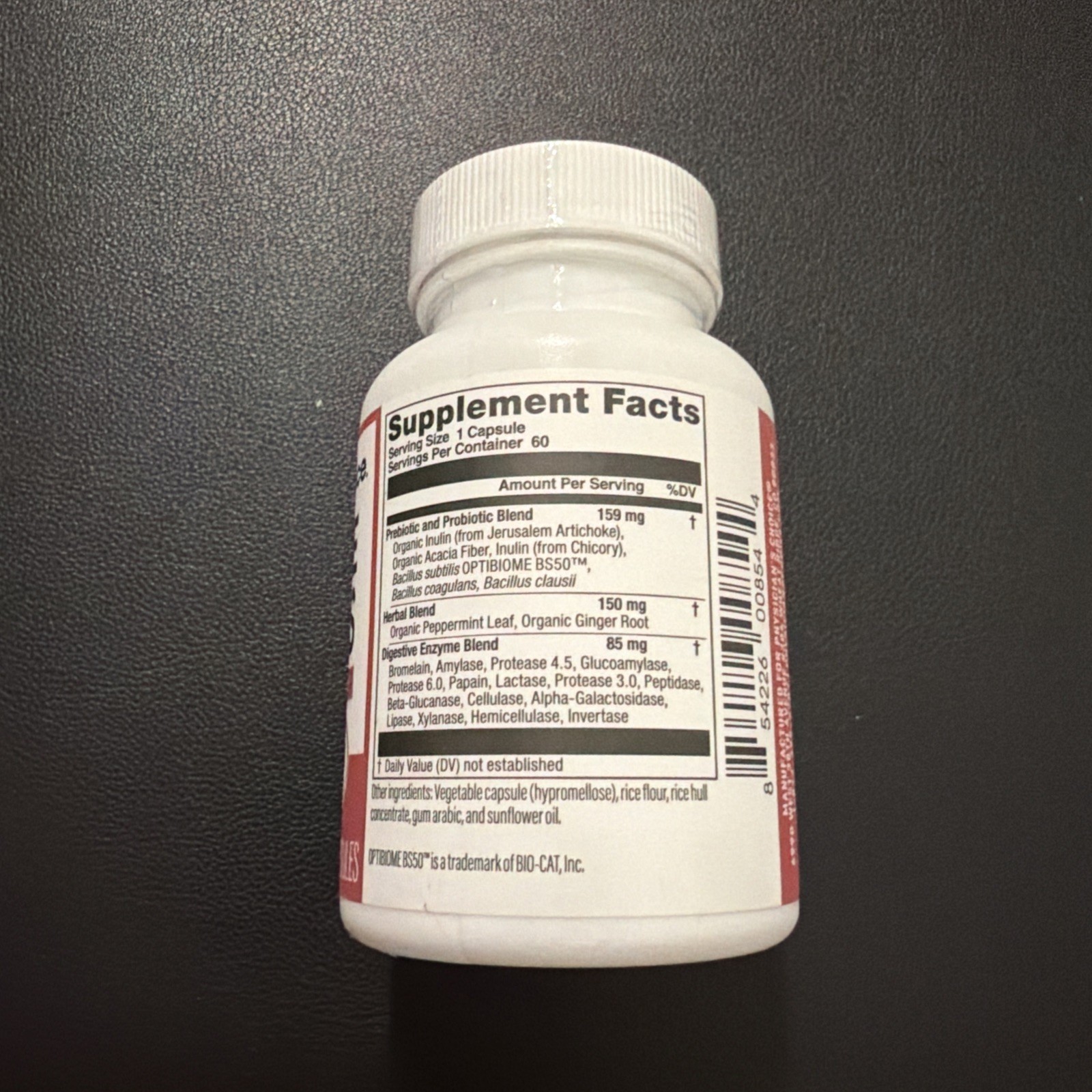 Digestive Enzymes by Physician’s CHOICE Multi Enzymes & Organic Prebiotics 60 CT