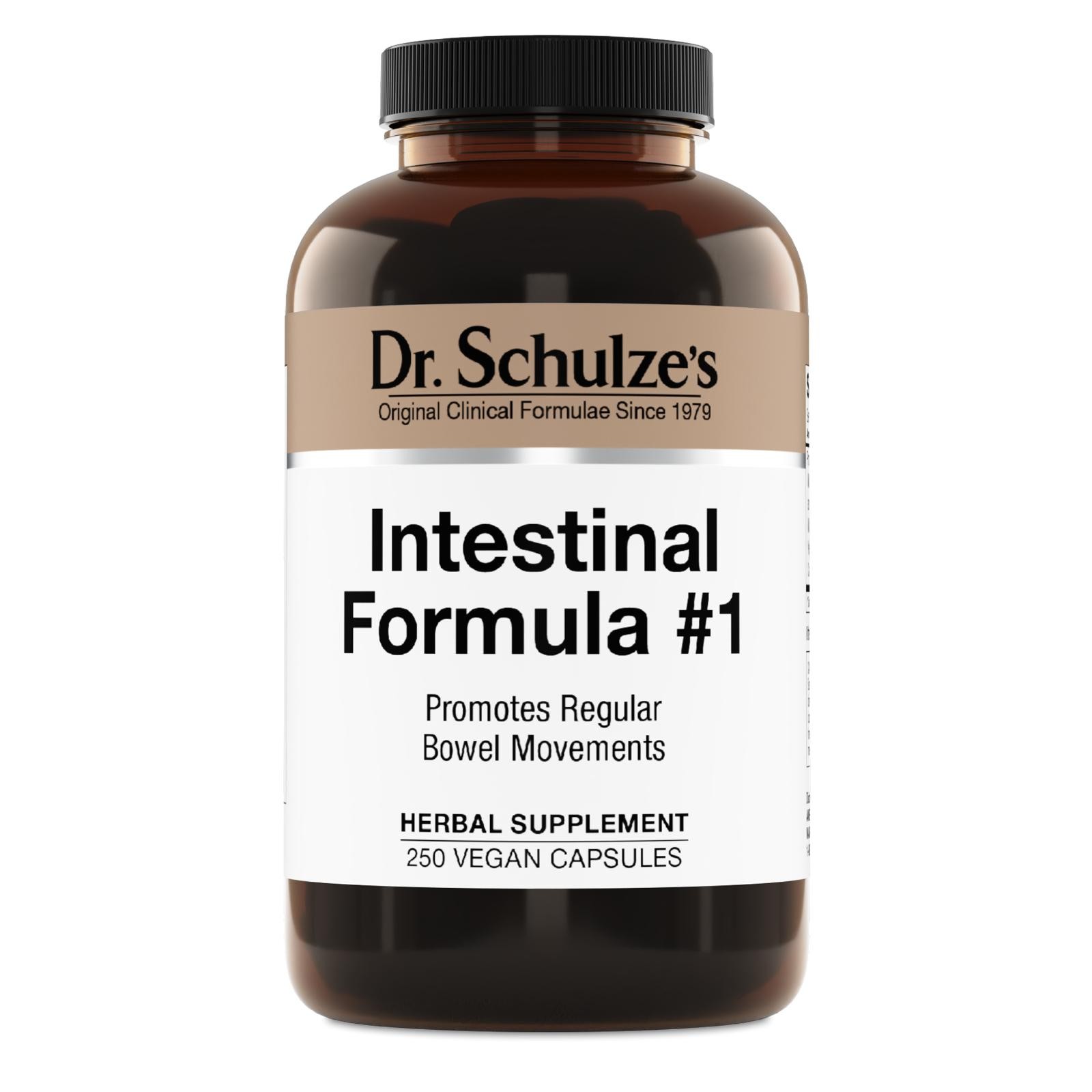 Dr. Schulze’s Intestinal Formula #1 – Colon Support – 250 Count