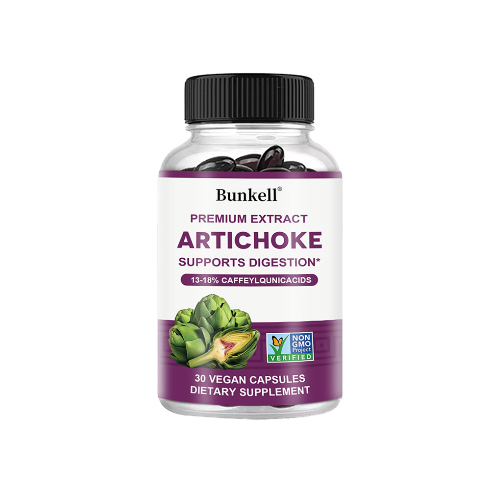 Artichoke Extract 600mg | 30/60/120caps|Non-Gmo & Gluten Free Supports Digestion