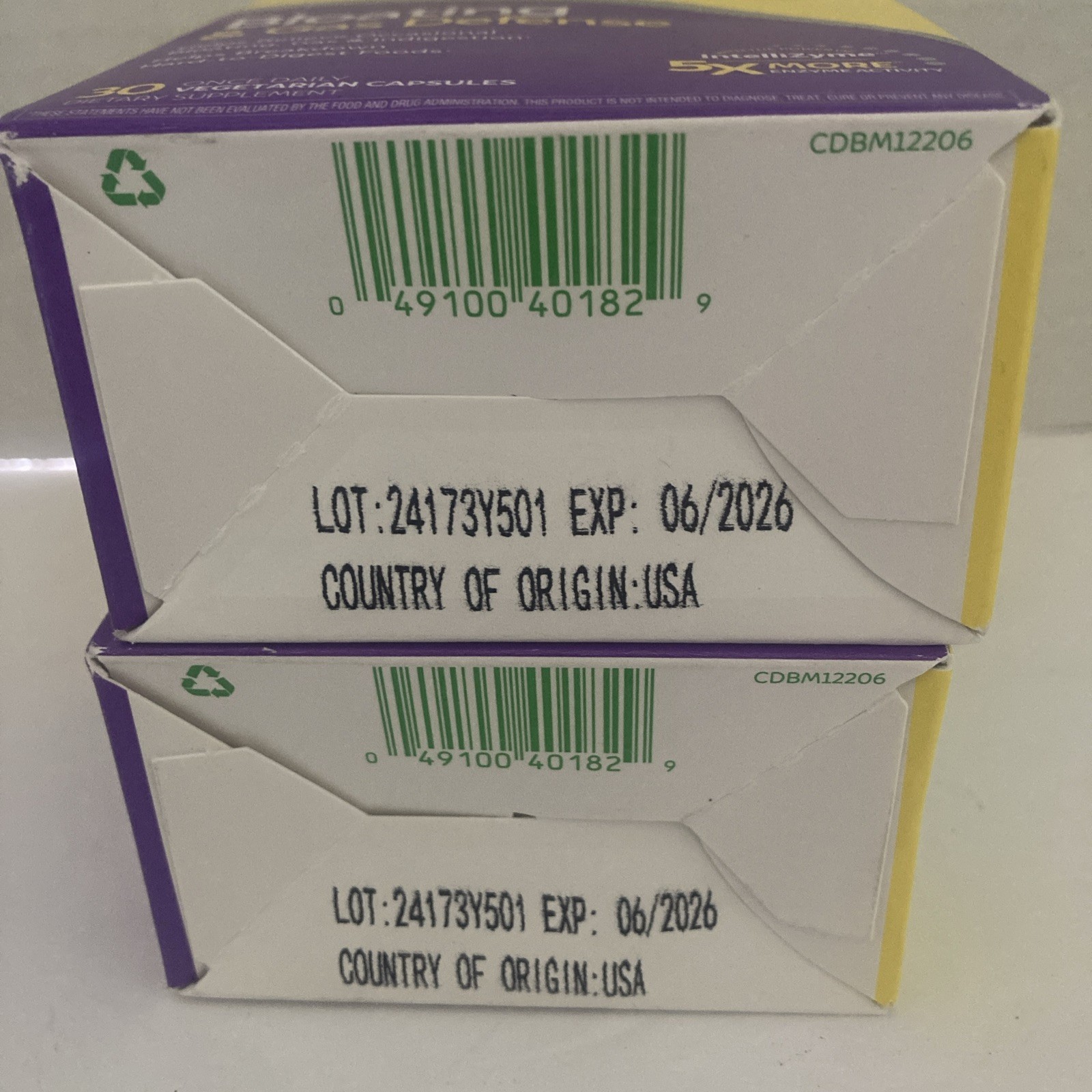2X Culturelle Probiotics Bloating & Gas Defense 30 VegetarianCaps Ea EXP 06/2026
