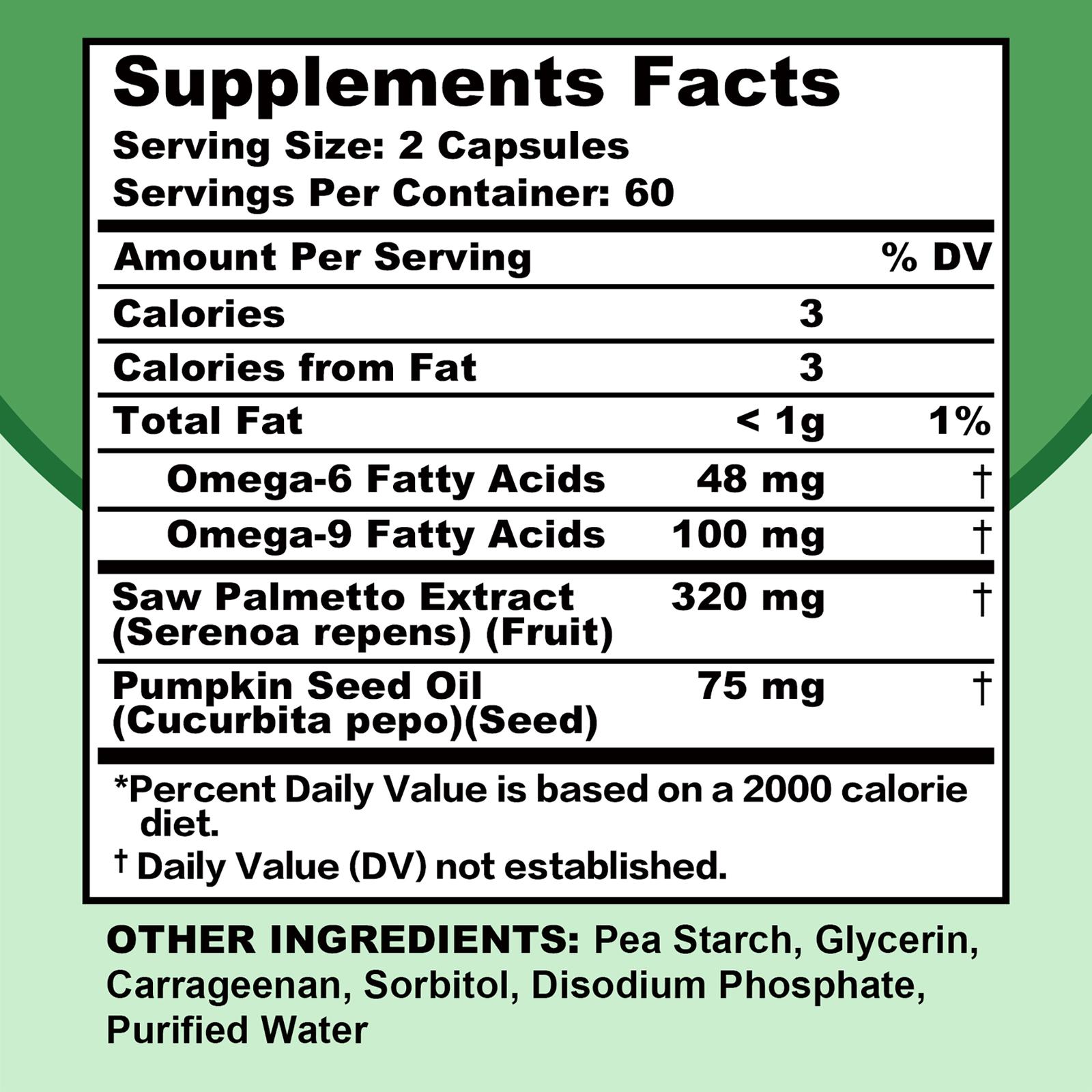 Saw Palmetto 320mg – Bladder Control Supplements To Relieve Frequent Urination