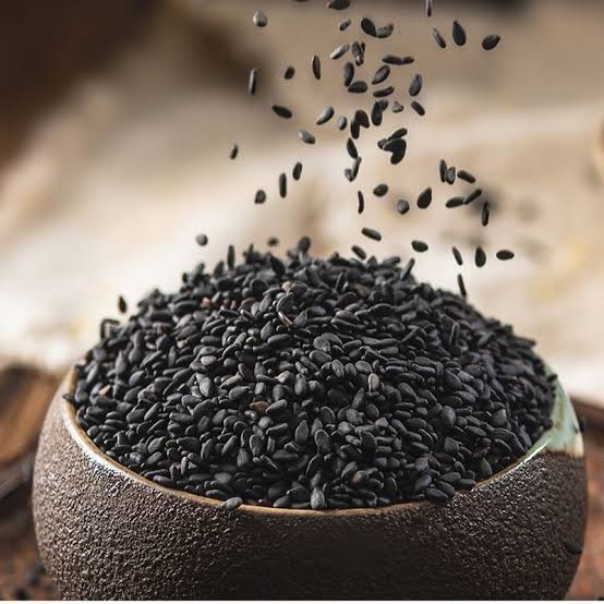 Black Sesame Seed, Naturally Bone Strengthen Ayurvedic Herbal Remedy, Hair Skin