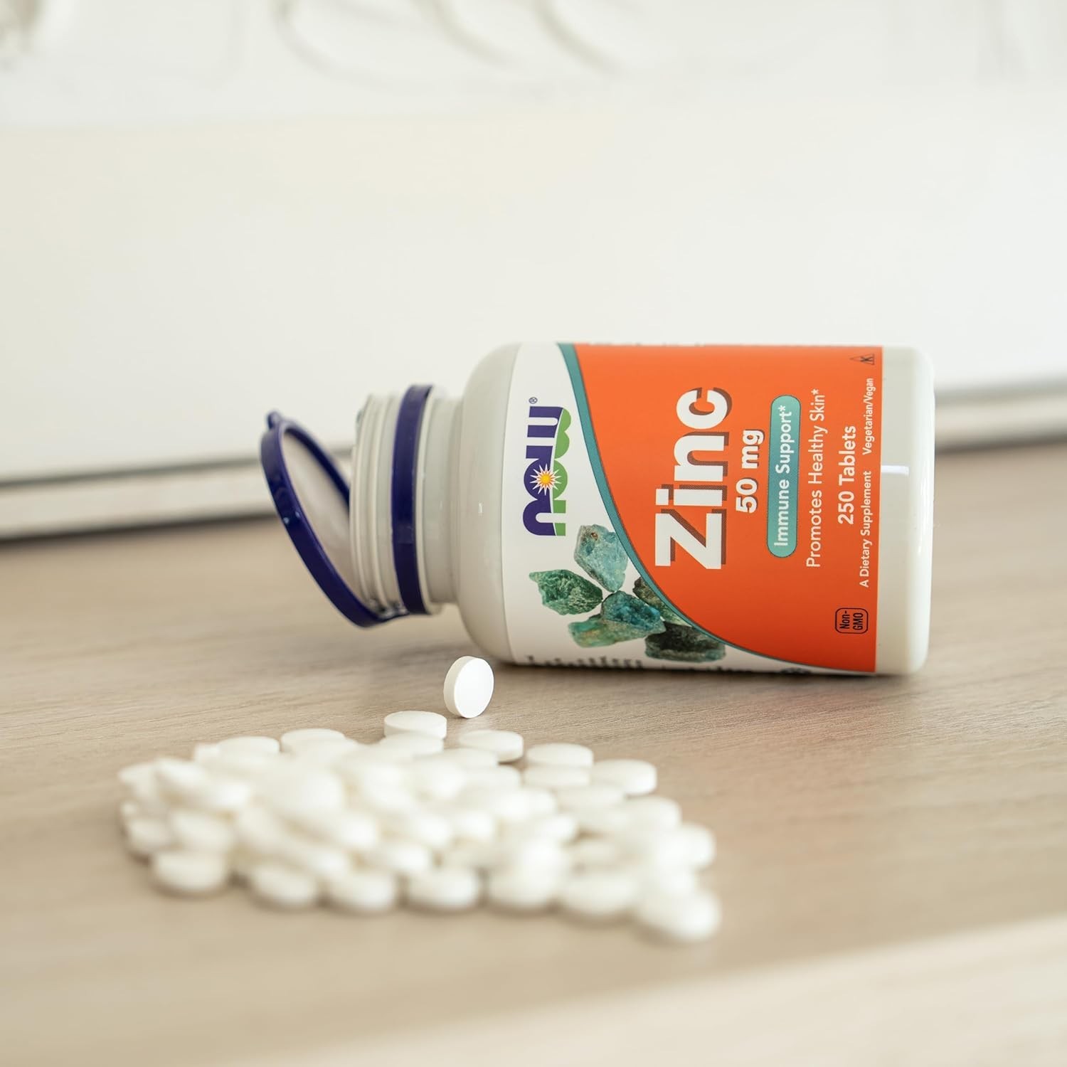 NOW FOODS Zinc 50 mg 100 Tablets