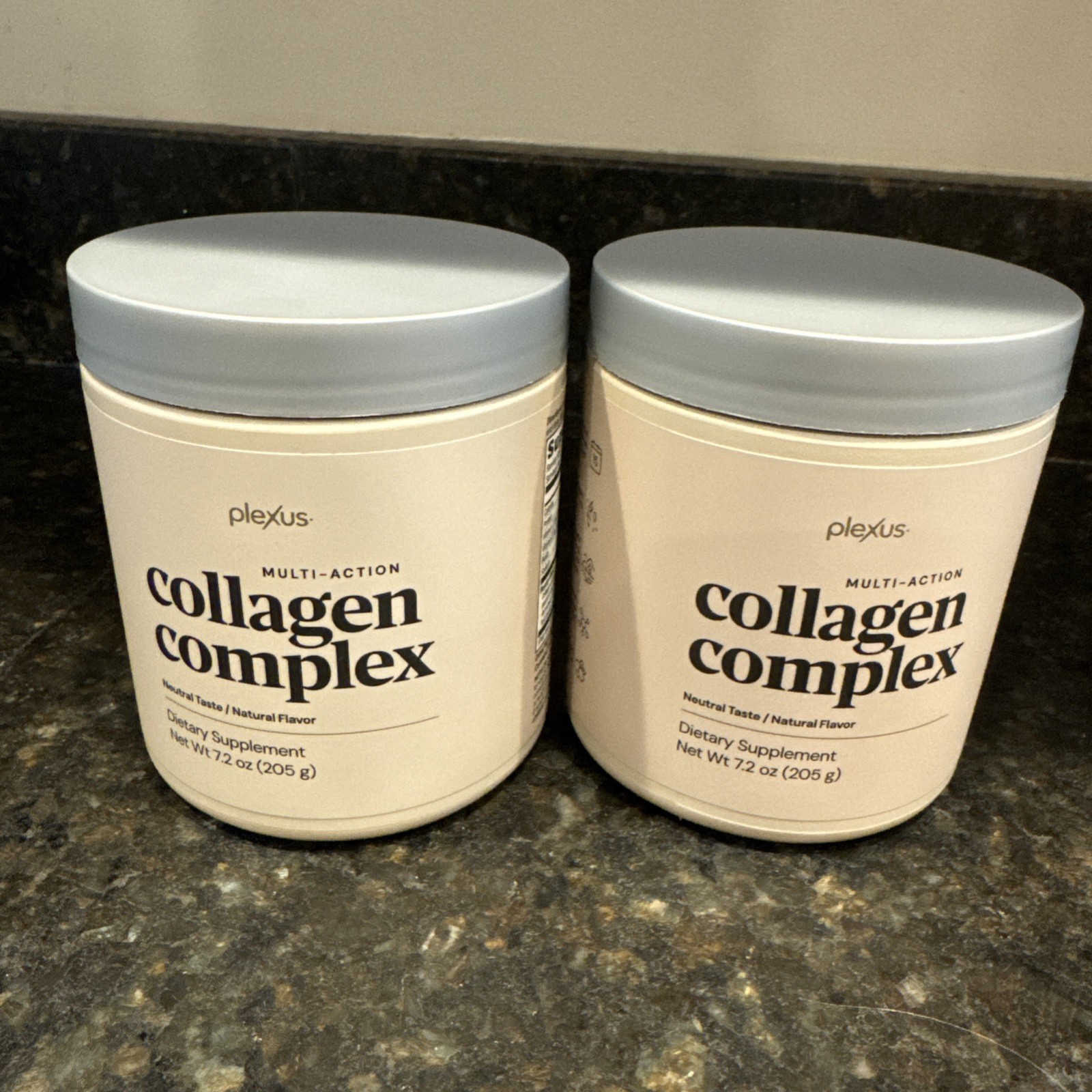 Lot of 2 Plexus Multi-Action Collagen Complex Natural Flavor, NEW
