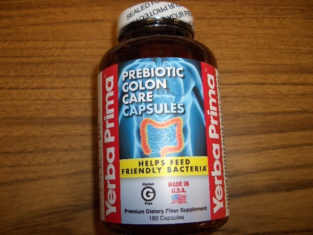 Yerba Prima Prebiotic Colon Care, 180 Capsules 180 Capsules Exp 8/2028