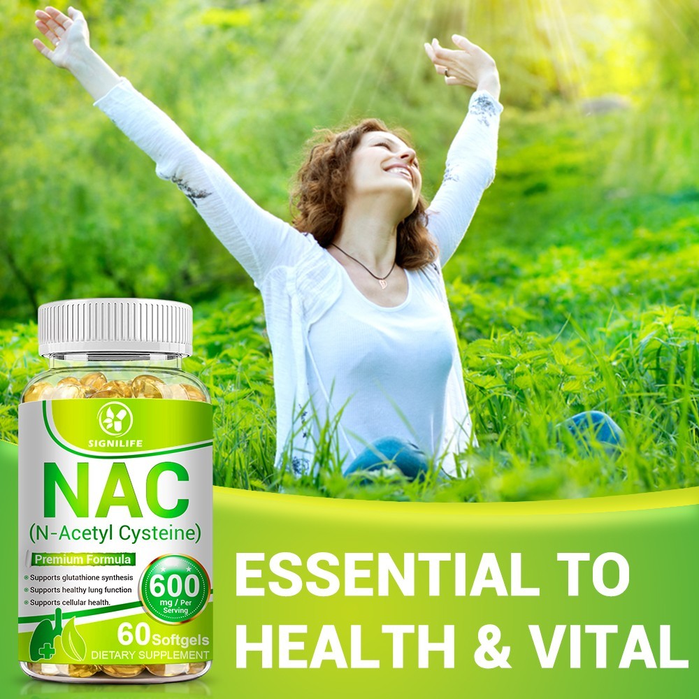 N-Acetyl L-Cysteine (NAC) 600mg – Antioxidant & Lung Support Liver Health