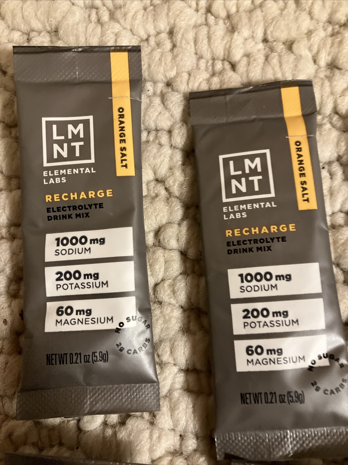 LMNT ELEMENTAL LABS Electrolyte Hydration Powder Variety Sold As Shown No Box