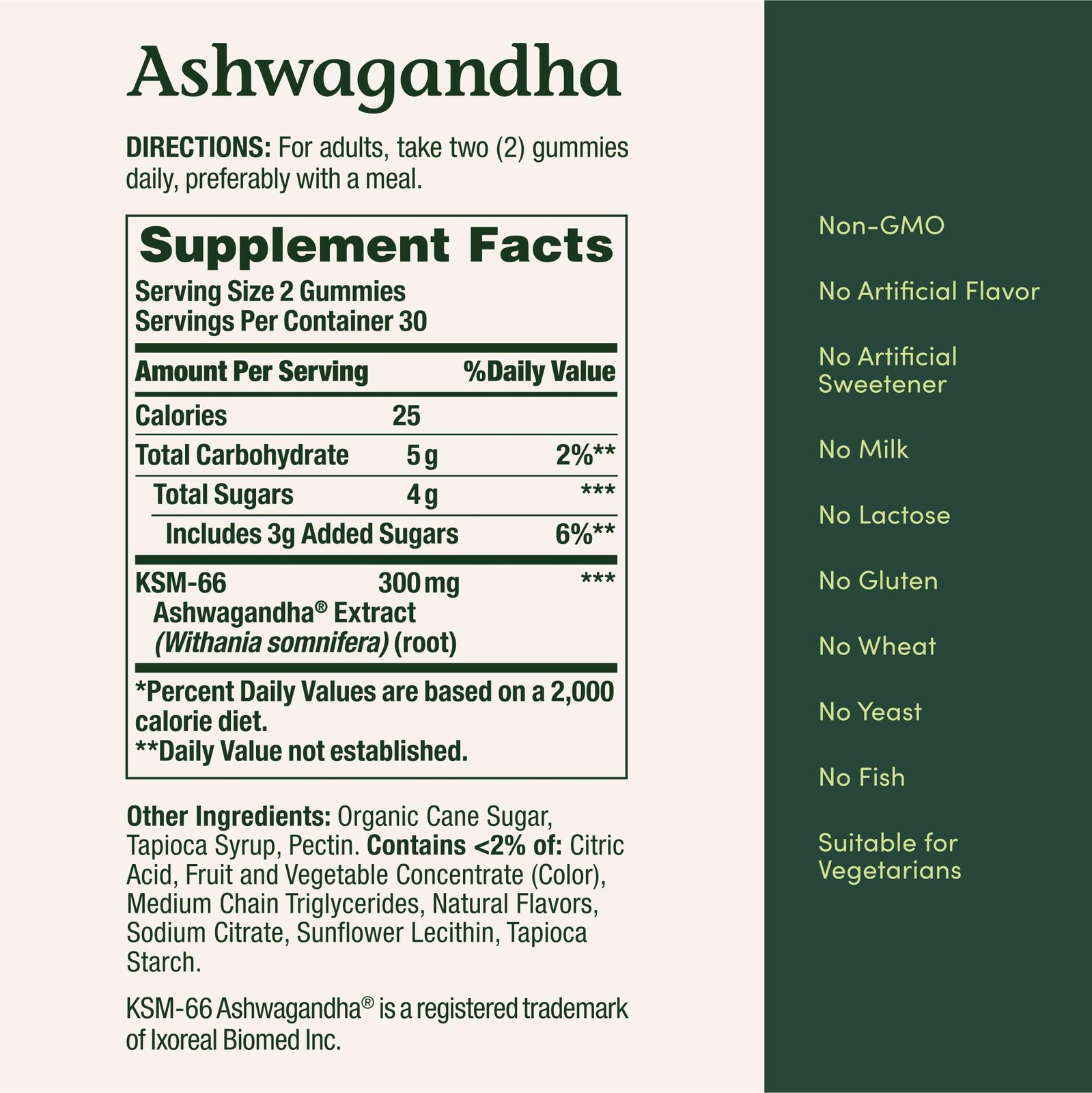 Nature’s Bounty Ashwagandha Gummies, 300mg KSM-66 60 Count (Pack of 1)