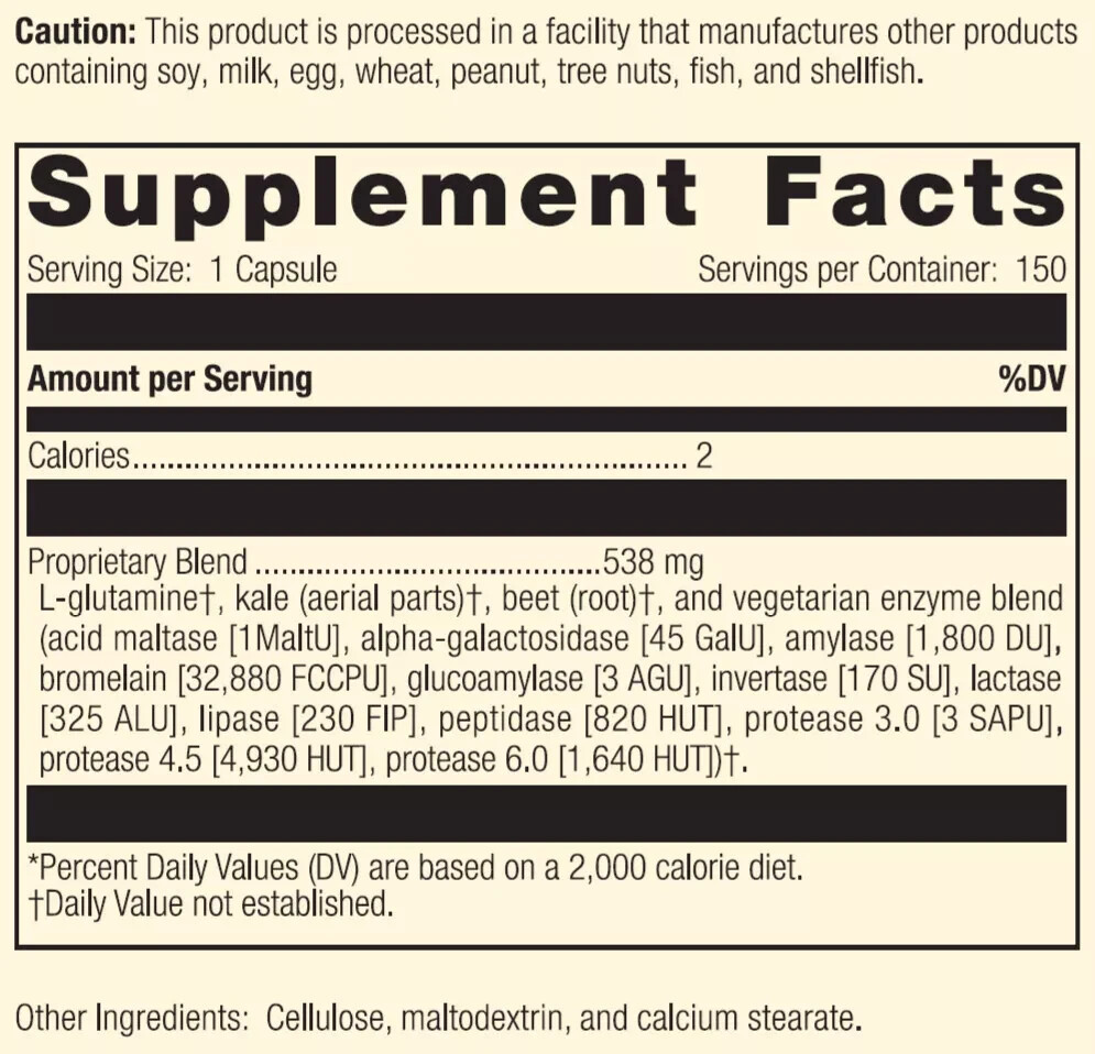 Standard Process – Enzycore – 150 Capsules
