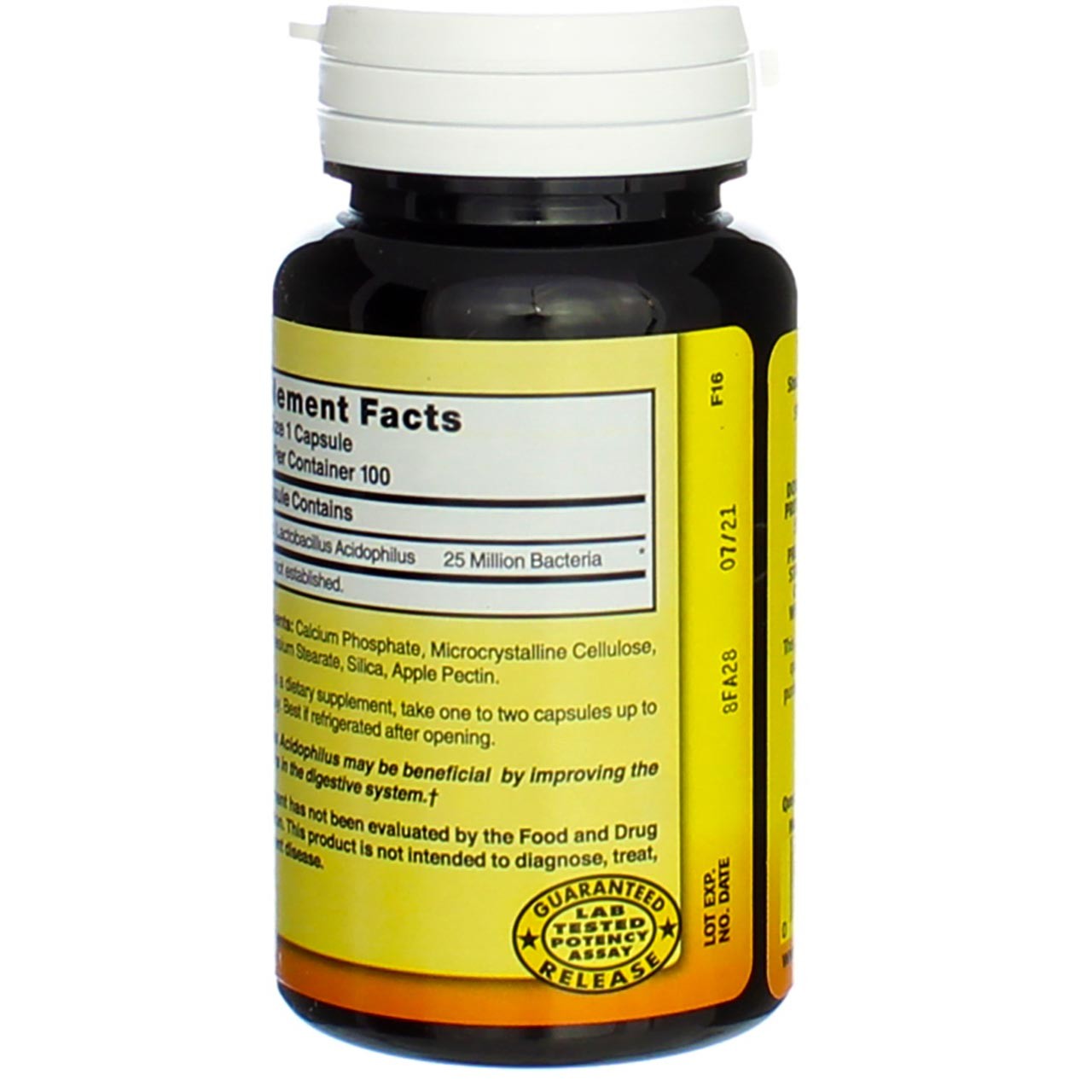 Nature’s Blend Lactobacillus Acidophilus Freeze Dried Capsules, 100 Ct