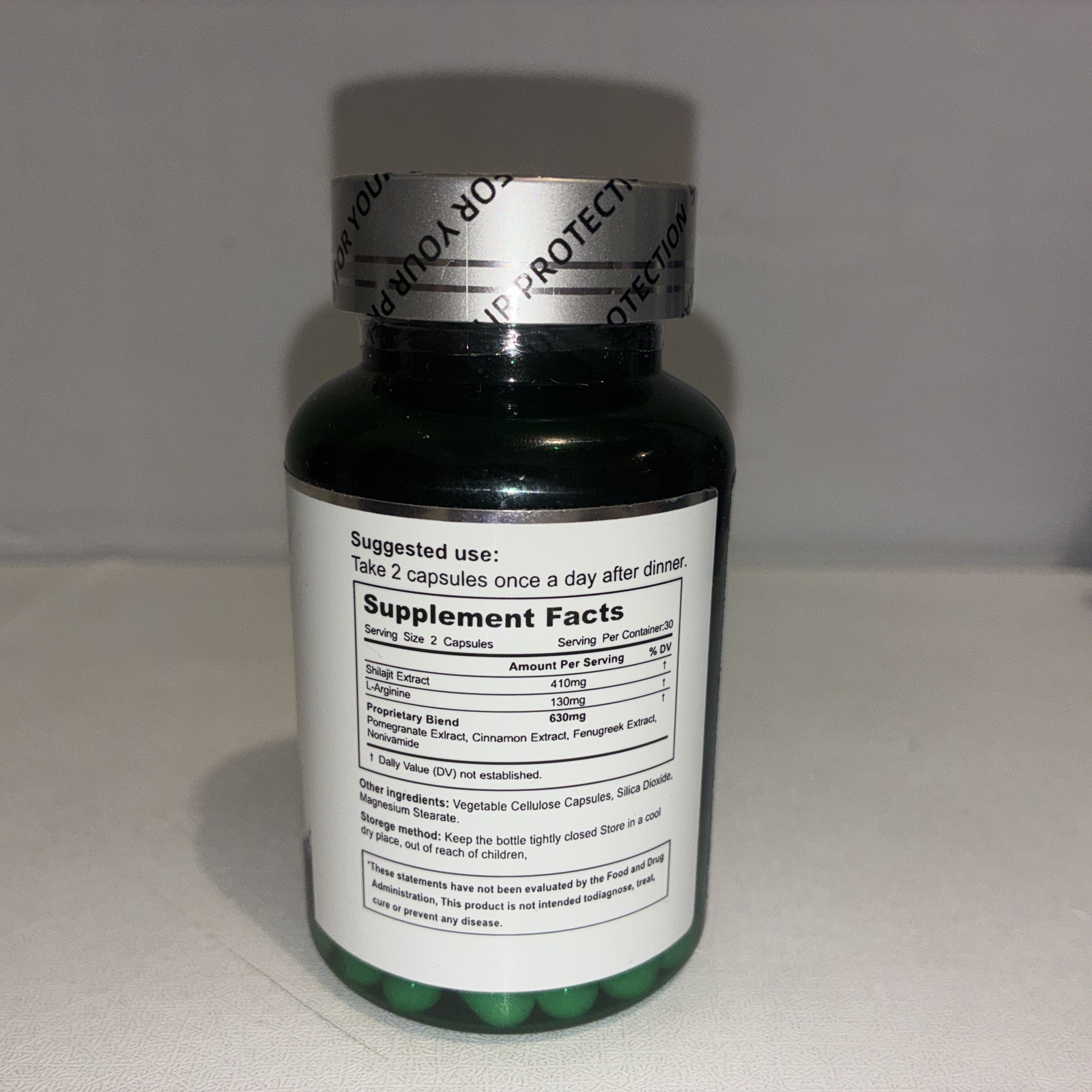 Shilajit for Men Women, Shilajit with Naturally Fulvic Acid & L-Arg/ Exp 11/2027