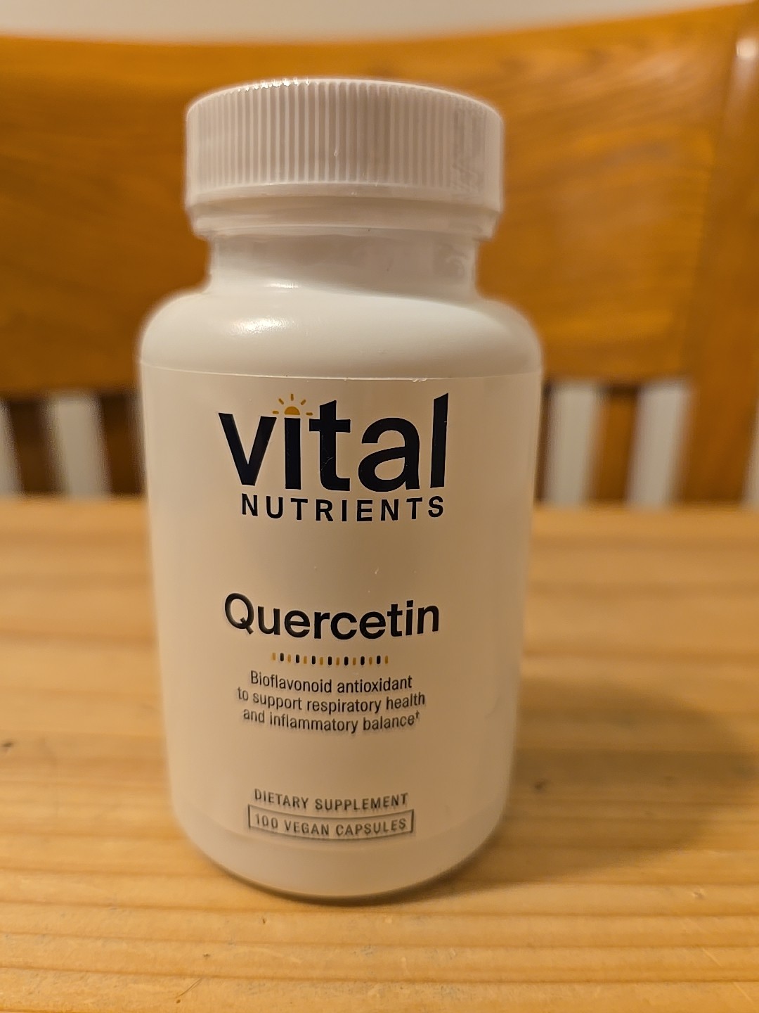 Vital Nutrients Quercetin 500mg 100 Vegan Capsules New & Sealed