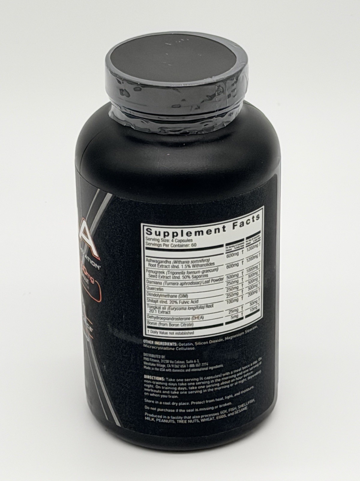 Alpha JYM X Advanced Hormone Optimization, Vitality 240 Caps exp 01/2028