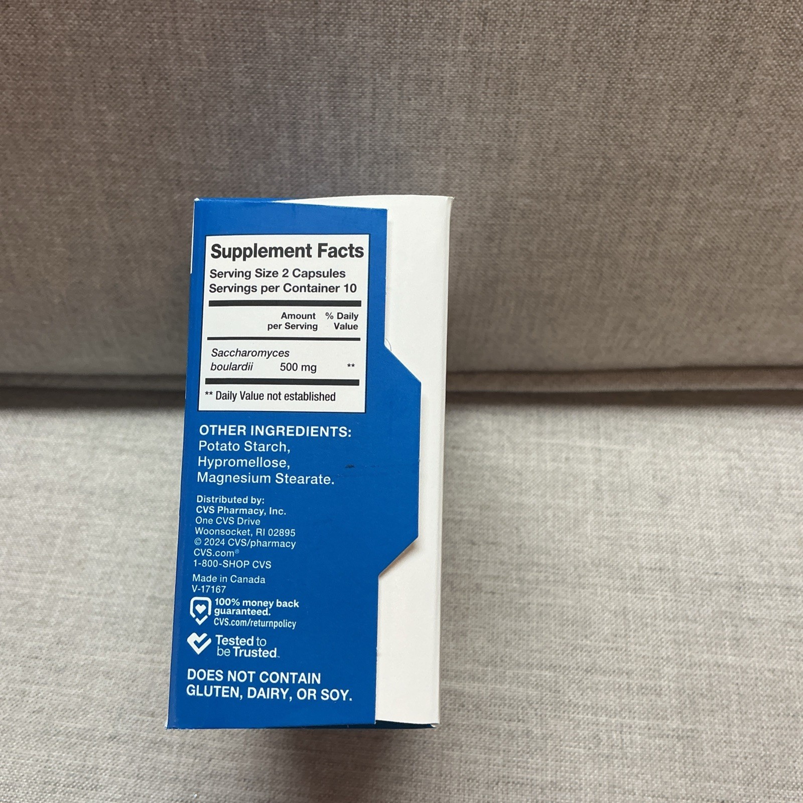 2X Cvs Digestive Probiotic 20 Vegetarian Capsules Each Exp 05/2027