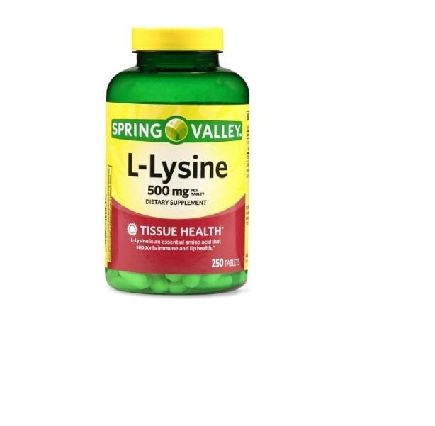 Spring Valley L-Lysine Tablets 500 mg 250 Ct