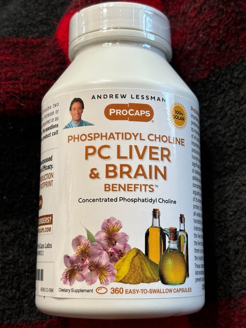 Andrew Lessman PC Liver & Brain Benefits 360 Capsules Exp. 09/30/2027