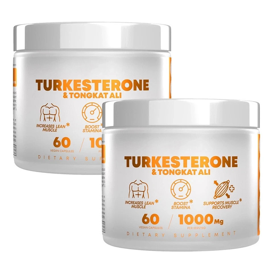 Turkesterone 1000 Mg Natural Capsules Supplement Muscle Growth And Recovery 60