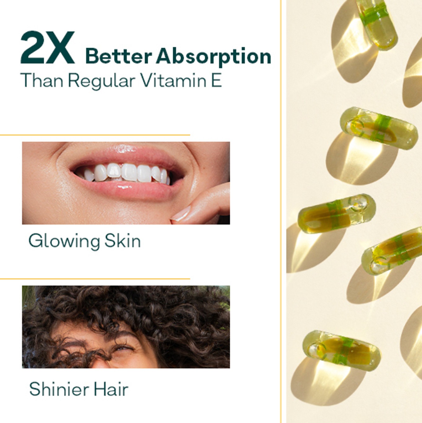 OZiva Plant Based Vitamin E, with Sunflower, Aloe vera & Argan oil, for Face & H