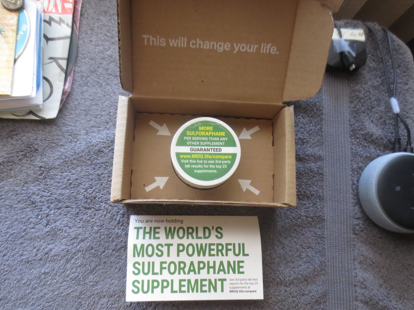 BROX High Potency Sulforaphane for Inflammation Immunity Detox Cellular Health