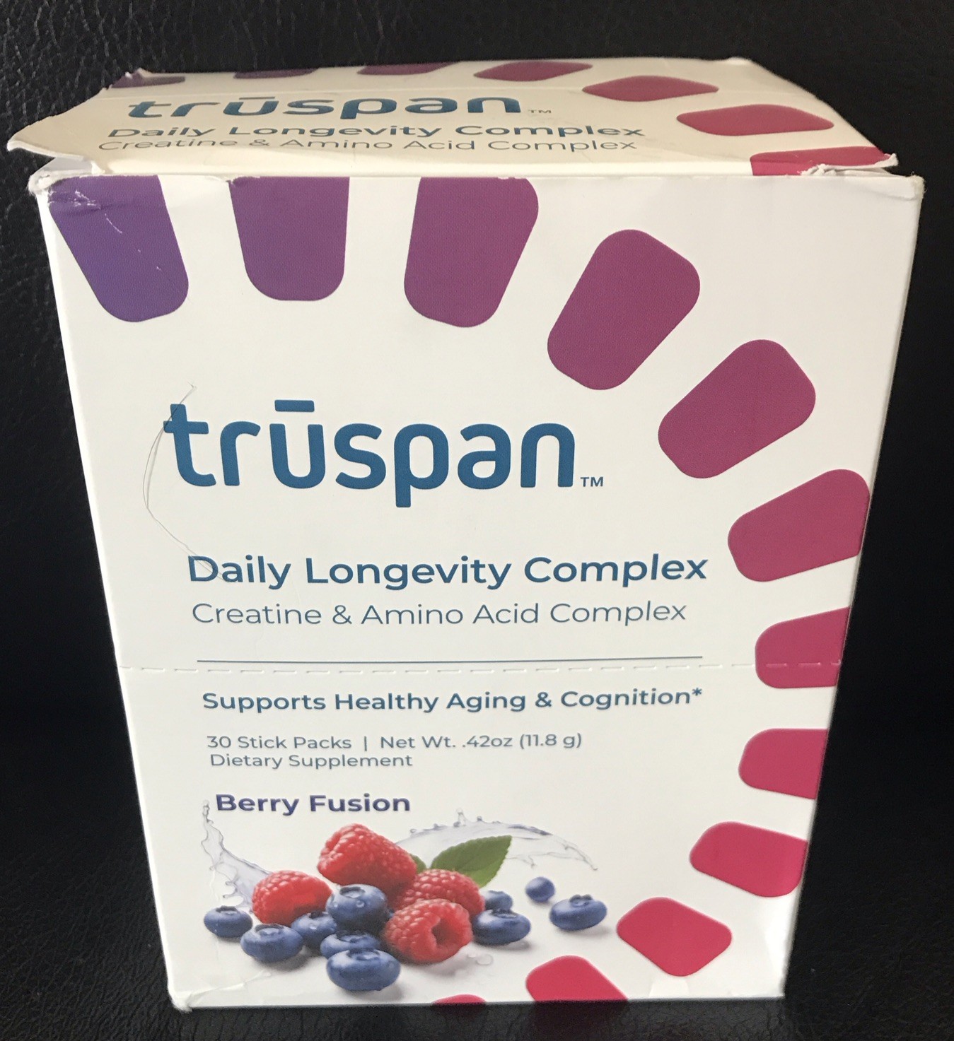 Truspan Daily Longevity Complex (30 Stick Packs) Berry Fusion