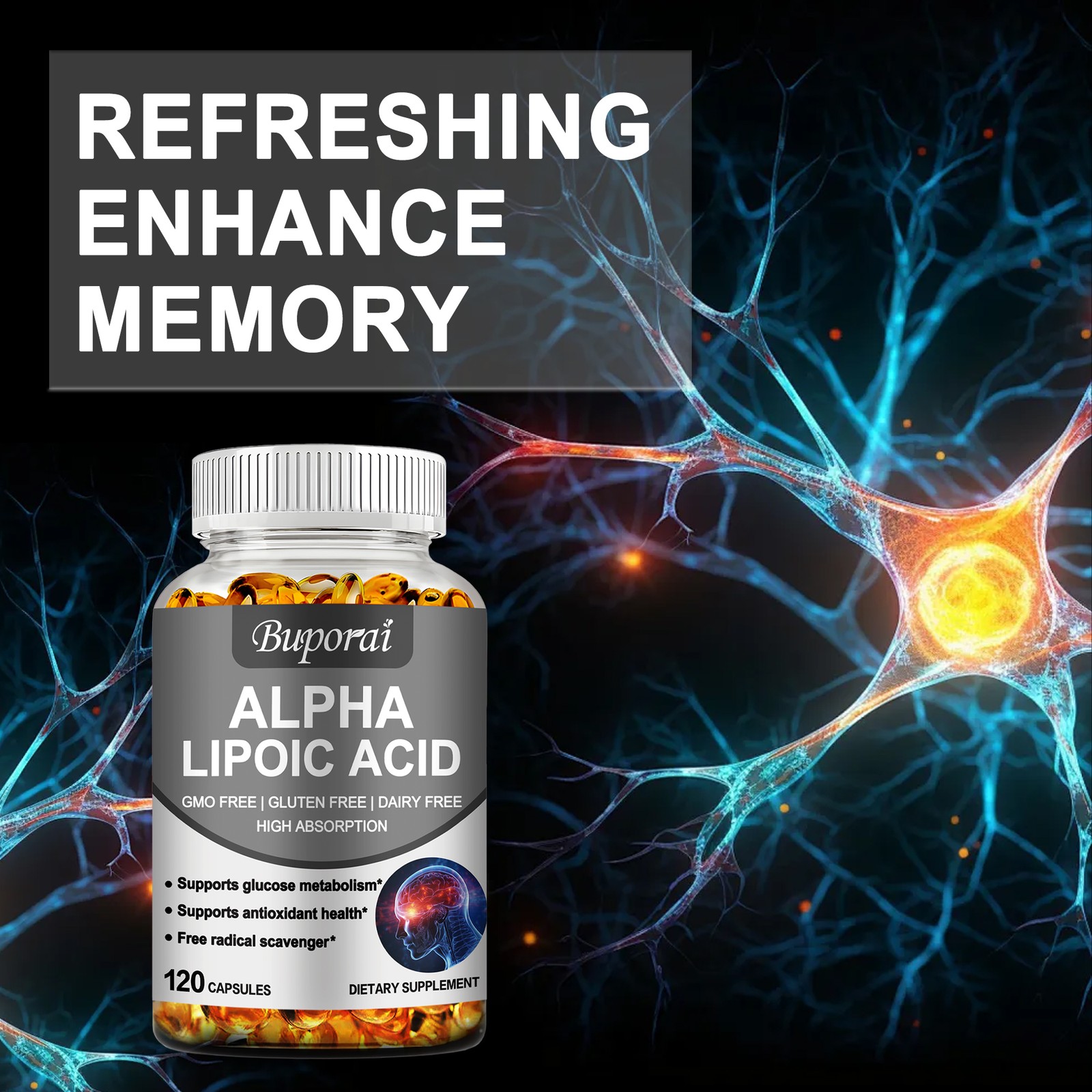 Alpha Lipoic Acid – Support Antioxidant and Sugar Metabolism, Relieve Nerve Pain