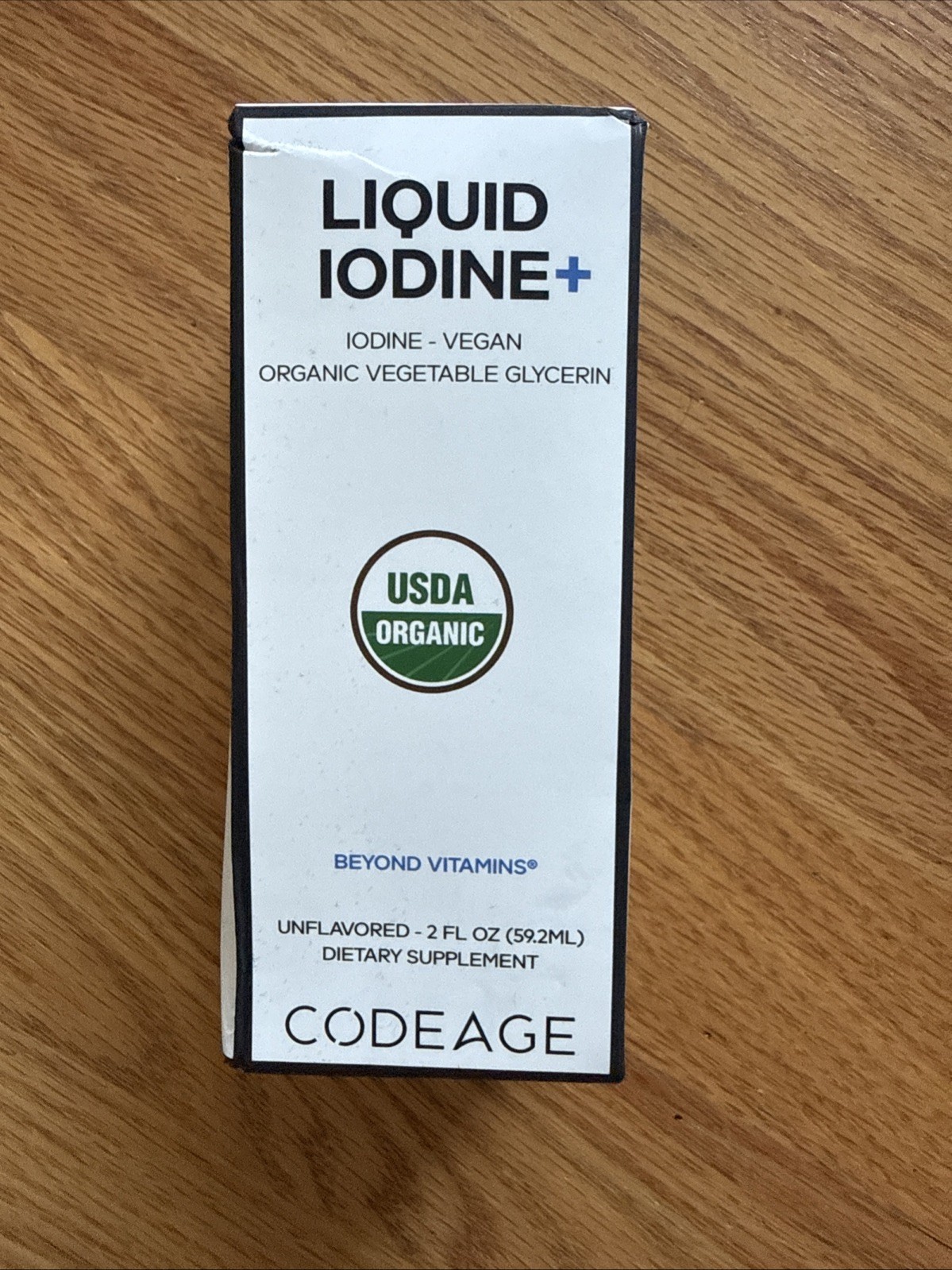 Liquid Iodine+, Unflavored, 2 fl oz (59.2 ml)