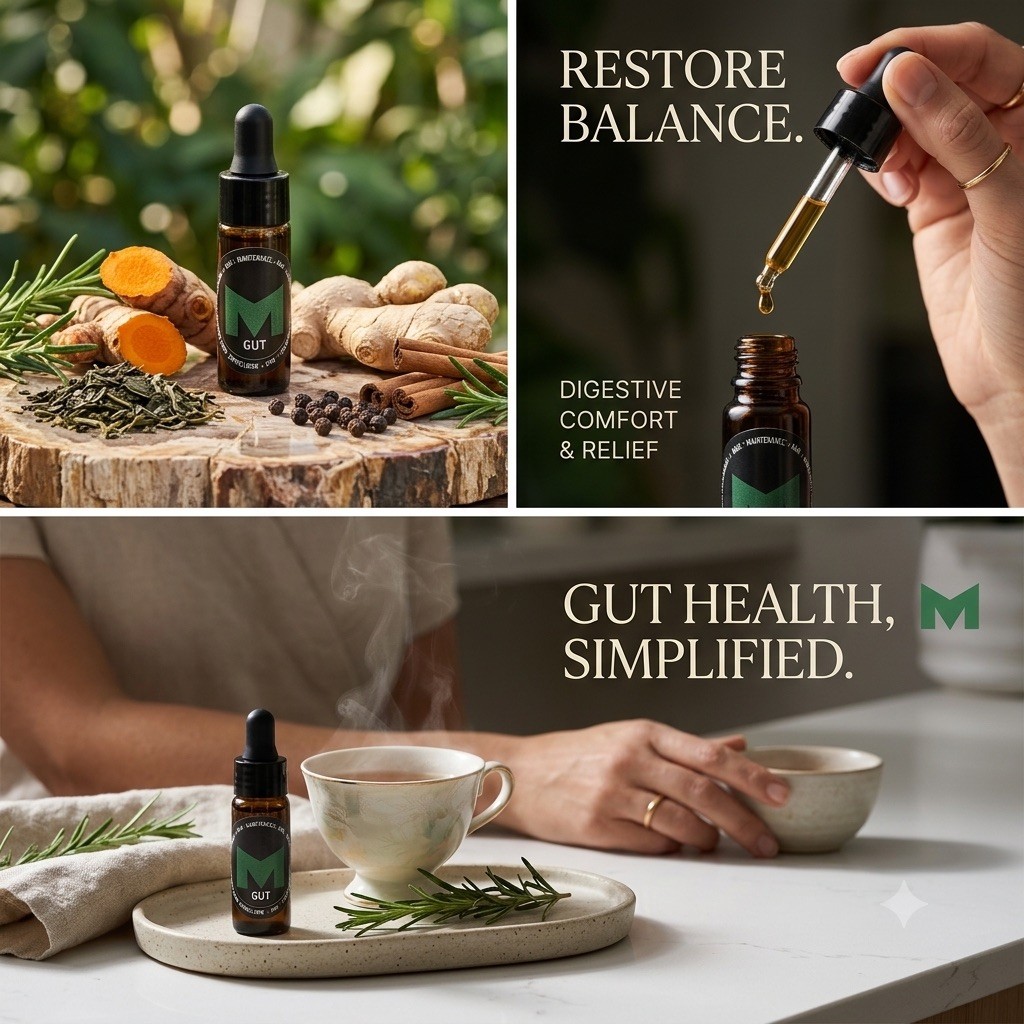 MAINTENANCE of MAN GUT – Natural Plant-based GUT health and Digestion