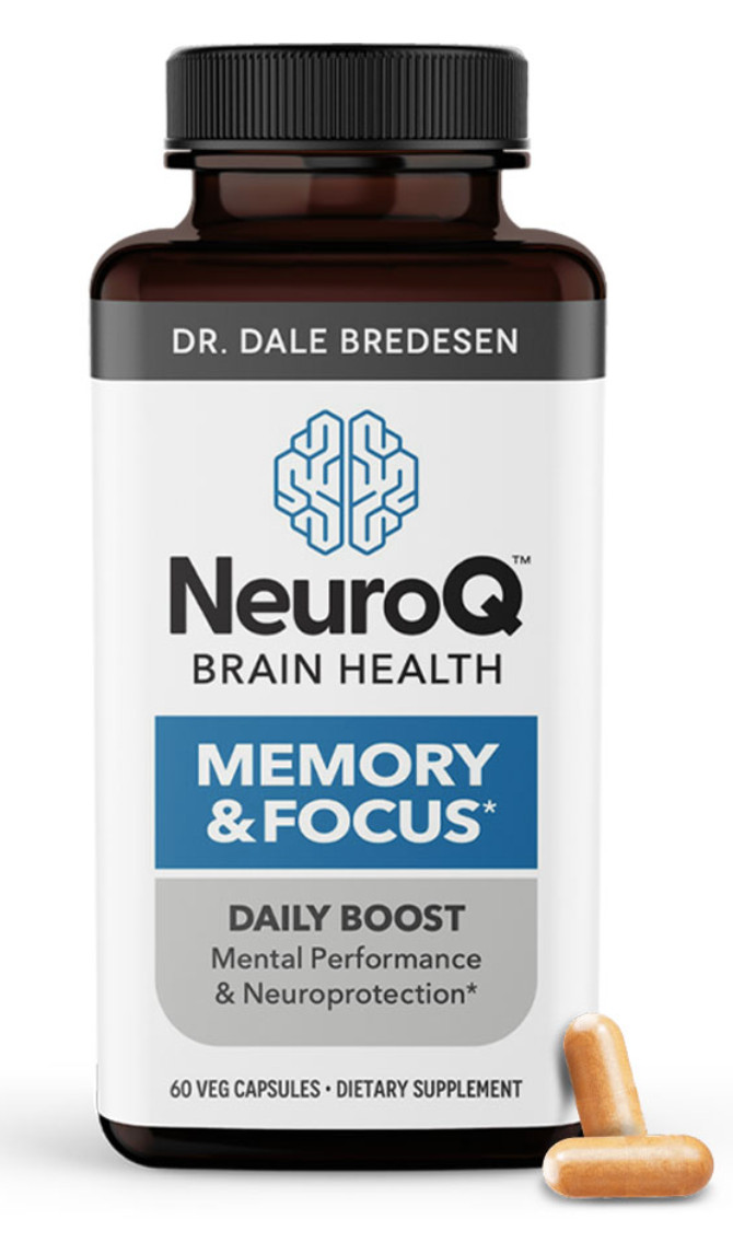 SALE NeuroQ Memory & Focus – 60 Caps – Best By 07/2027+ Brain Health SALE PRICE