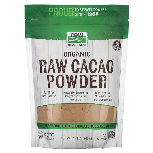 NOW FOODS Cacao Powder Raw & Organic 12 oz