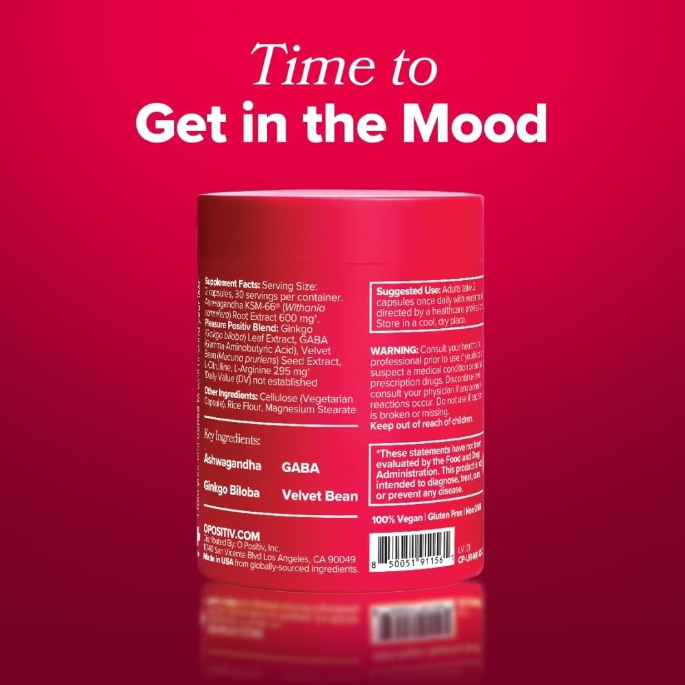 URO Vaginal Moisture & Mood Supplement – Enhances Comfort & Relaxation (60 Caps)