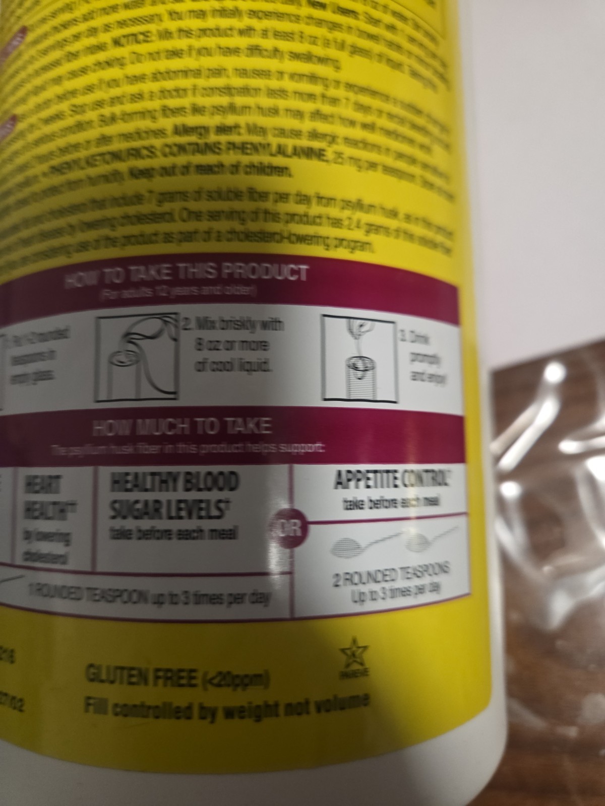 Kirkland Signature Psyllium Fiber Sugar Free Powder Orange 02/2027 2 Bottles